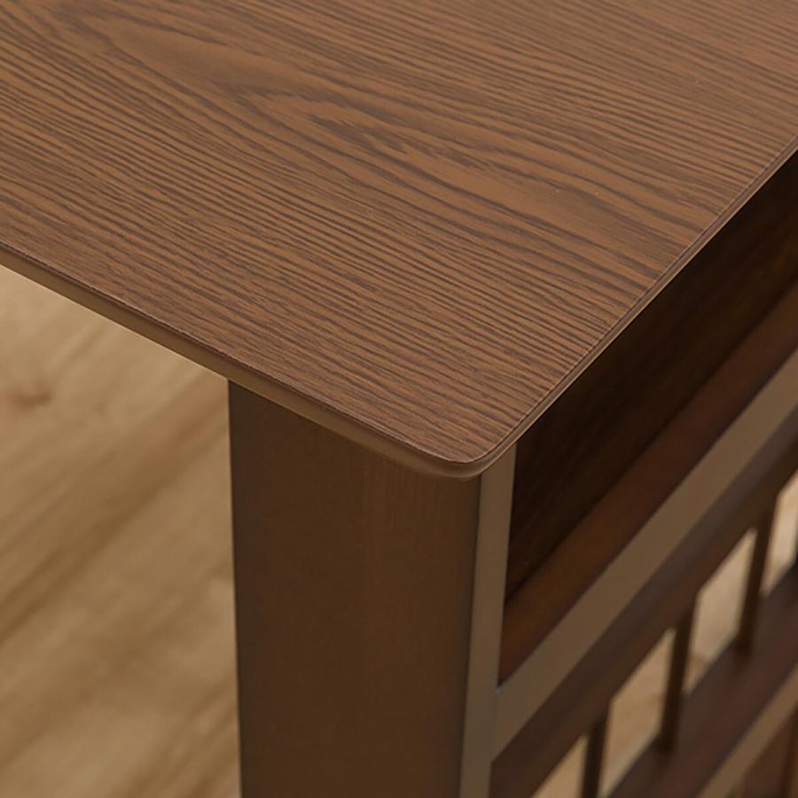 ニトリ（NITORI） 幅94(伸長時120) 伸長式ダイニングテーブル3点セット