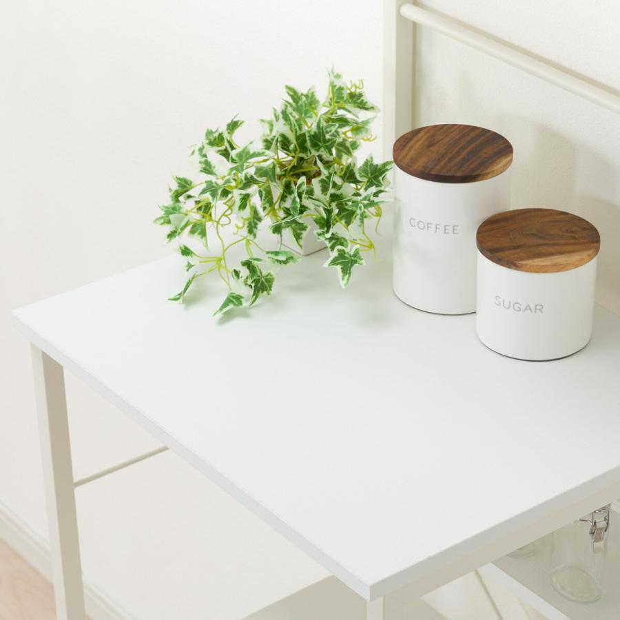 ニトリ（NITORI） レンジラック(OT001上棚付き WH/WH) : ニトリ Yahoo