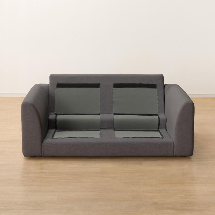 ニトリ（NITORI） ソファー ソファ 布張り2人掛けソファ プラスチック