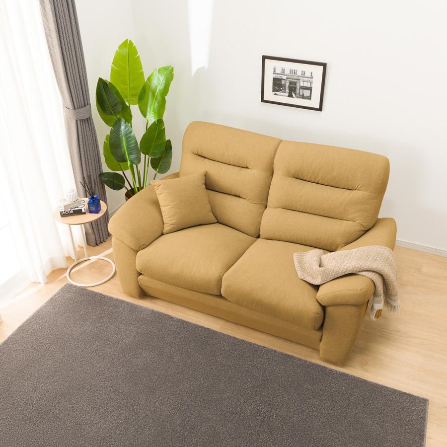 ニトリ（NITORI） 2人掛け布張りソファ(Nポケット BS12 H-LO Nシールド