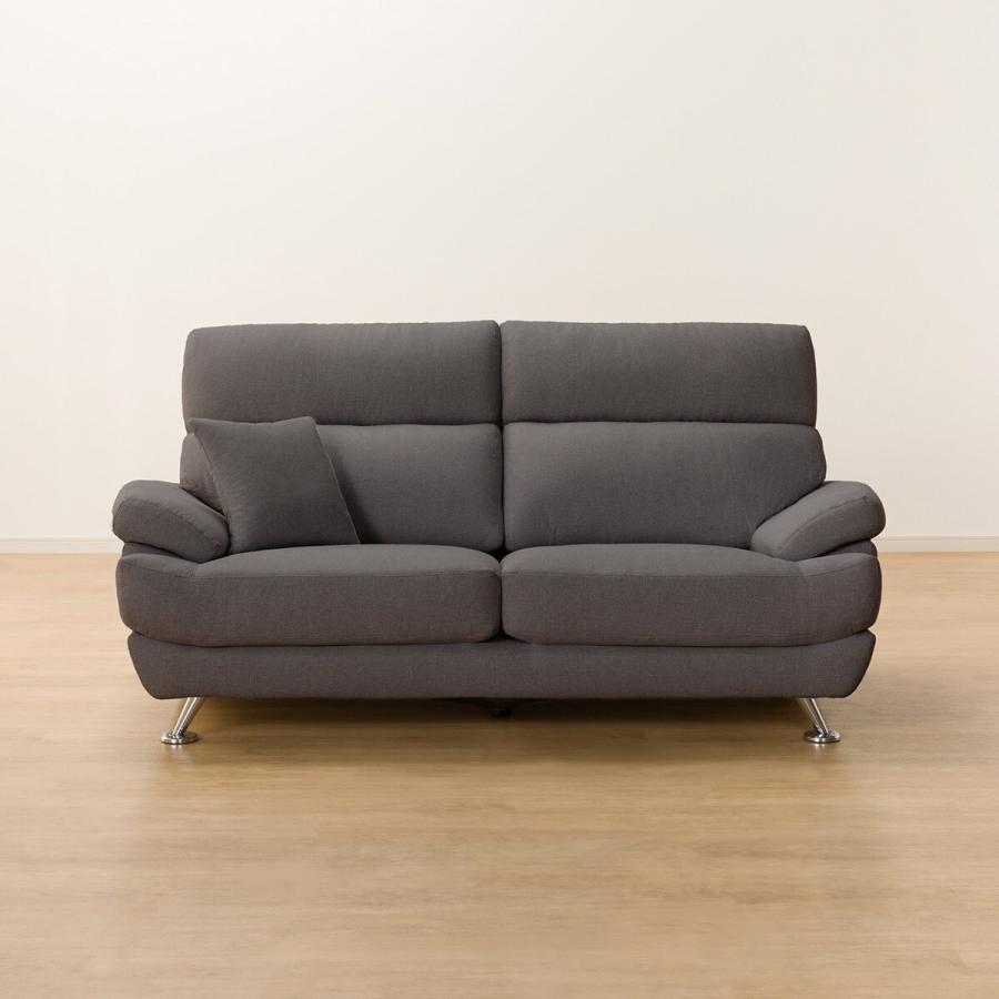 ニトリ（NITORI） 3人掛け布張りソファ(Nポケット BS13 AQ-MGY) ニトリ