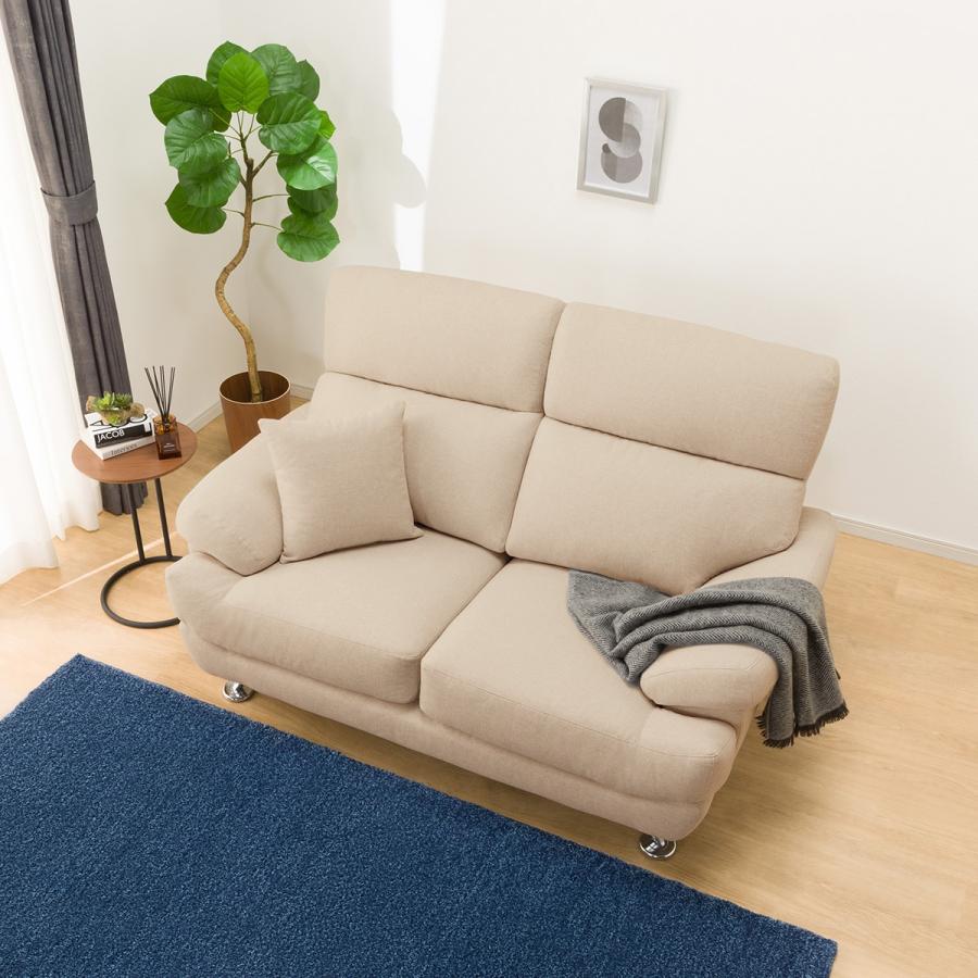 ニトリ（NITORI） 2人掛け布張りソファ(ポケット BS13 NシールドAQ-BE