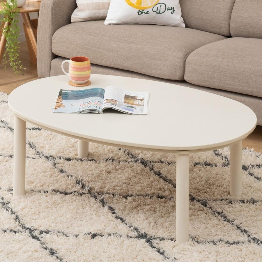 ニトリ（NITORI） 楕円形リビングこたつ(GC03R 105 WW) : ニトリ Yahoo