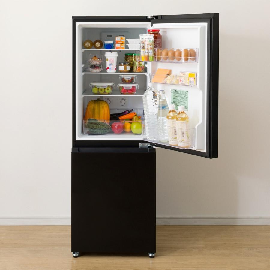 ニトリ（NITORI） 180L 2ドア霜取り不要冷凍冷蔵庫(GZ2G02 ブラック