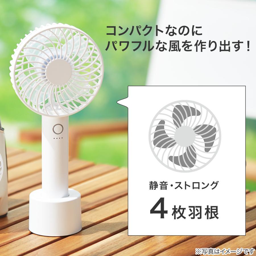 ニトリ（NITORI） 充電式ハンディファン (HF317NG-WH) : ニトリ Yahoo