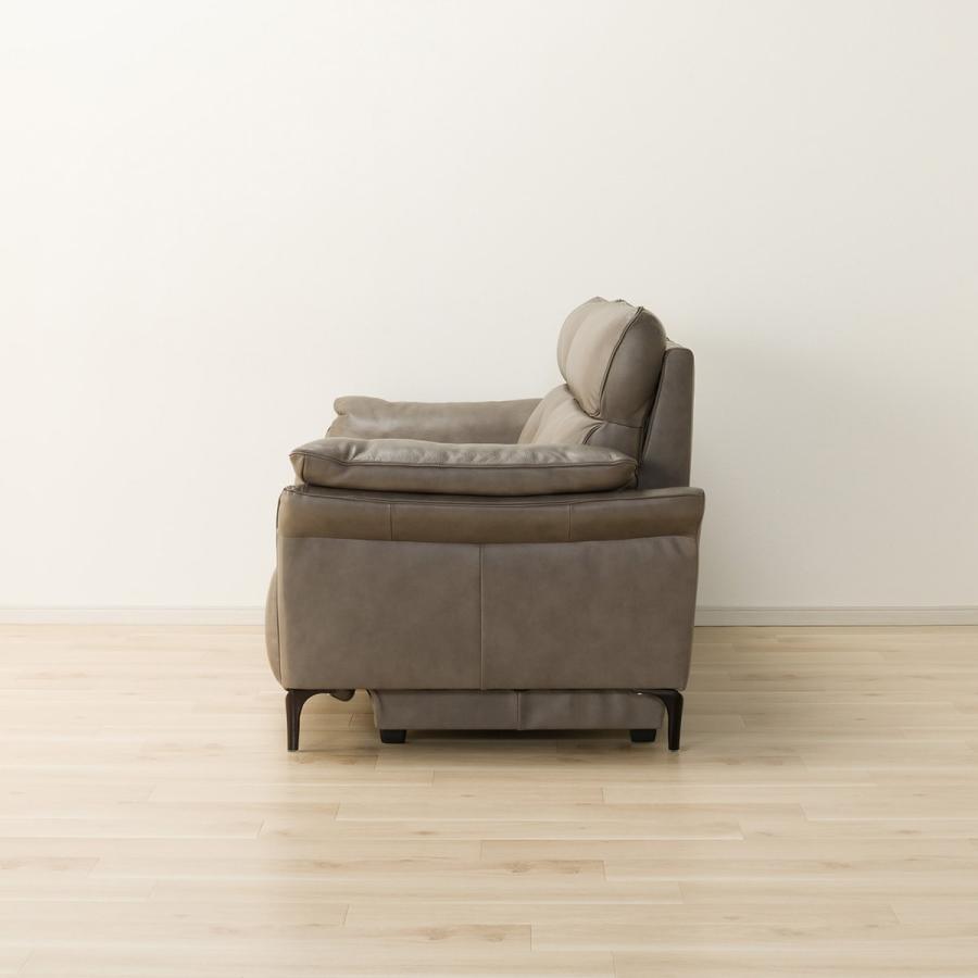 ニトリ（NITORI） 3人掛け電動リクライニングソファ(EK5190 総革 MO