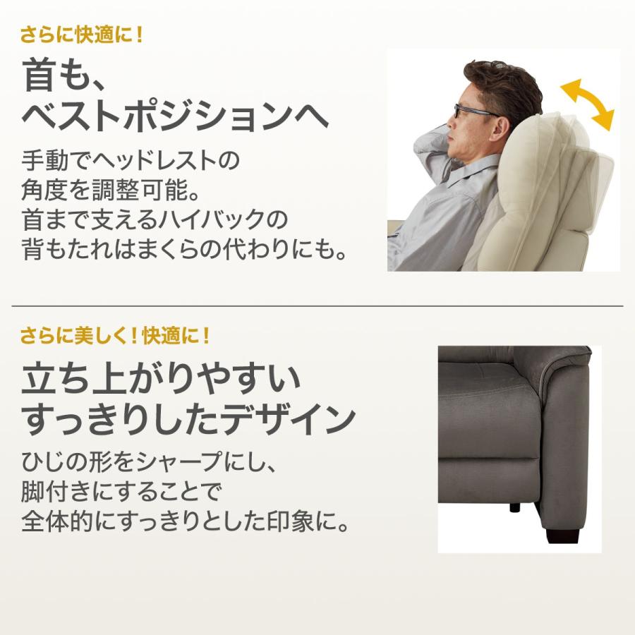 ニトリ（NITORI） 1人用電動リクライニングソファ(Nビリーバ3 マイクロ