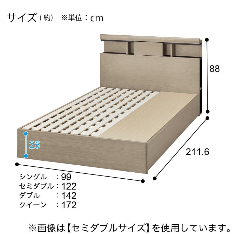 ニトリ（NITORI） シングルベッドフレーム(GW2 WP301引付き) : ニトリ
