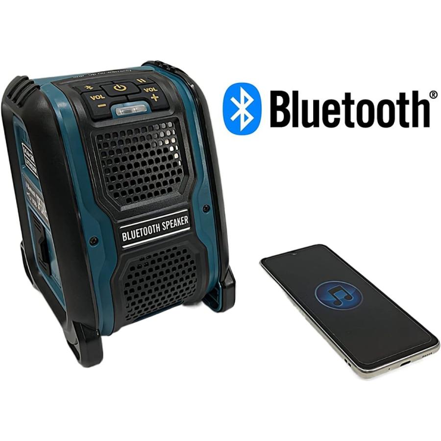 Bluetooth スピーカー マキタ Makita バッテリー専用 互換 電動