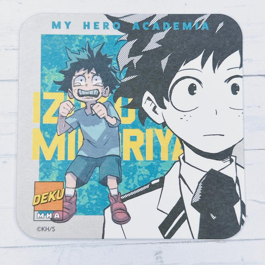 ☆ 僕のヒーローアカデミア ヒロアカ アートコースター RIVALS 緑谷出