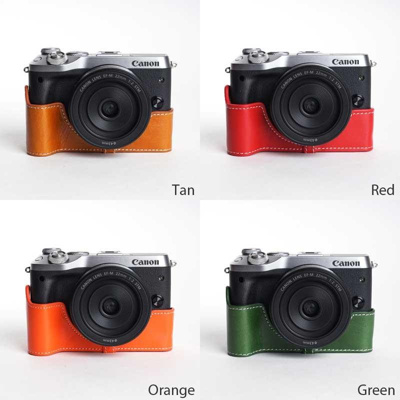 EOS DIGITAL Canon M6 専用 レザー ケース 8colors TP Original カメラ