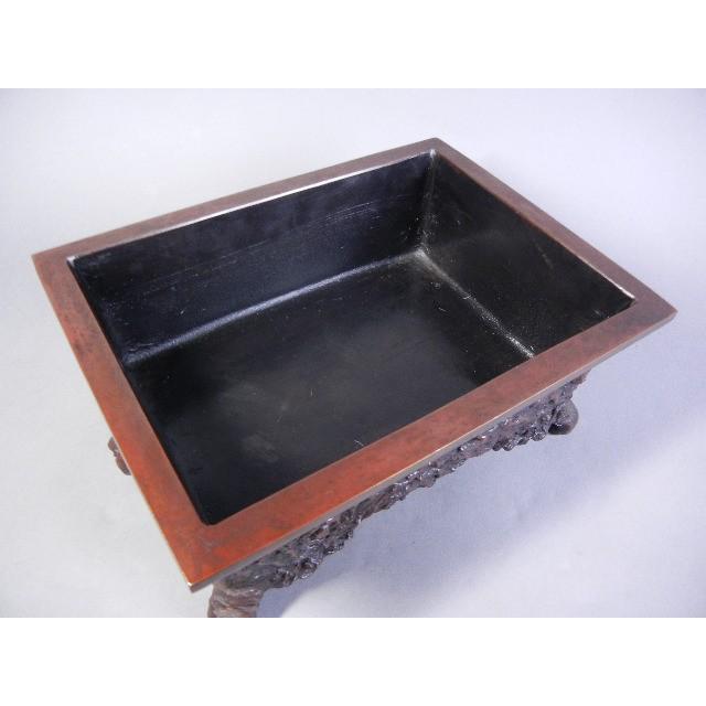 新品 唐銅 銅器 雲紋 水盤 砂鉢 花器 : 西川美術ショップ - 通販