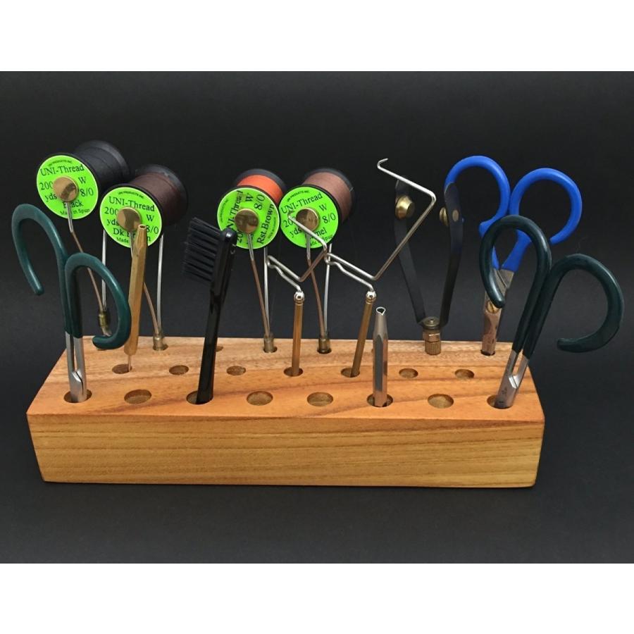n-VISION 木製タイイングツールスタンド Mサイズ 美しく整理して良い