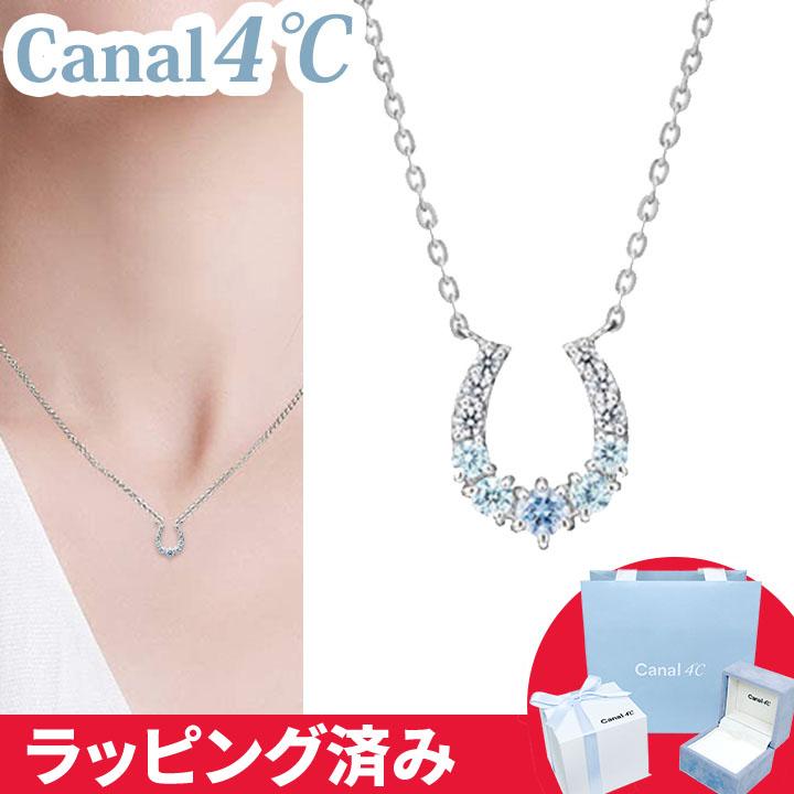 Canal4℃（カナルヨンドシー） リボン済&紙袋 カナル 4°c ネックレス