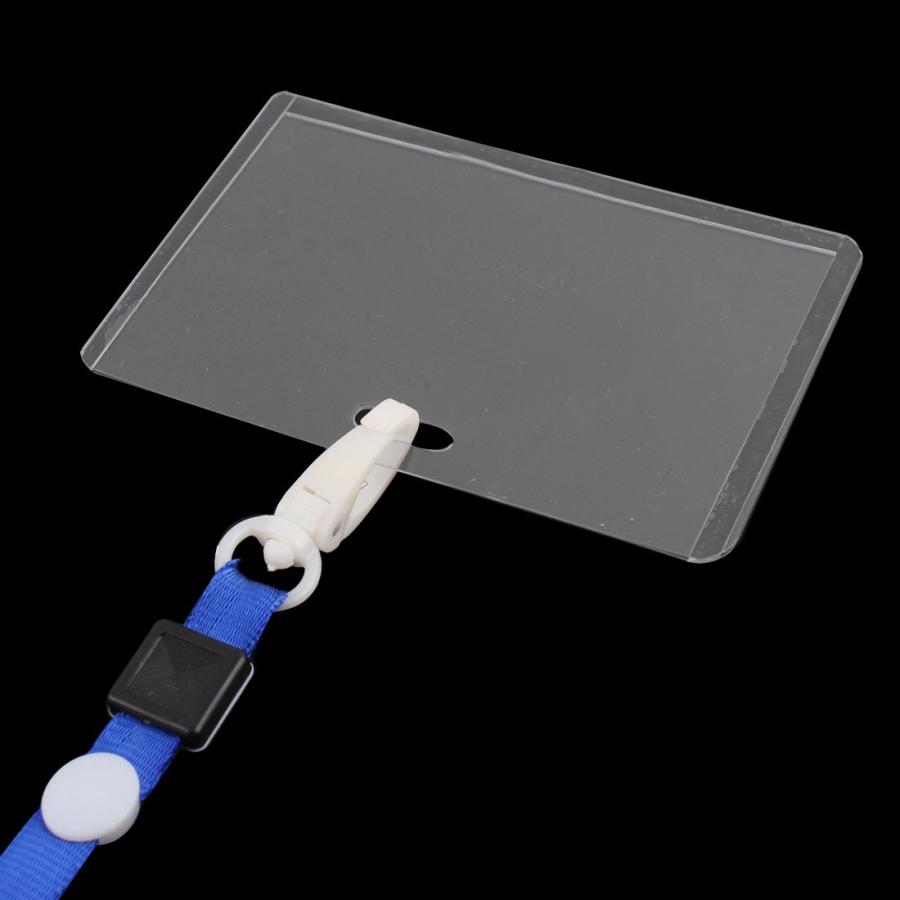 uxcell IDカードホルダー バッジ キーホルダー ネックストラップ