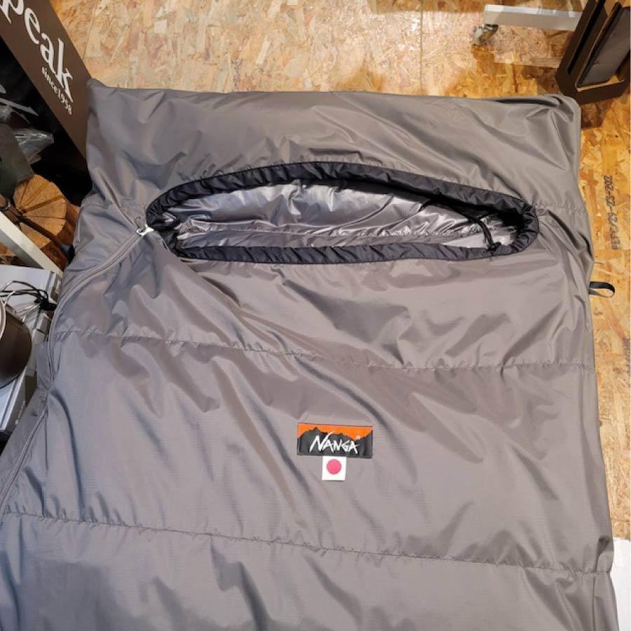 NANGA（ナンガ） SSDオリジナル オーロラ スクエア 600DX チャコール