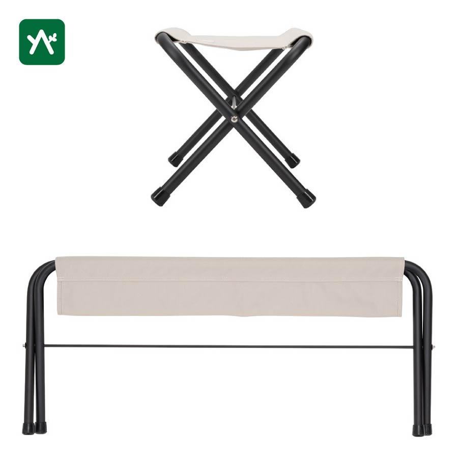 snow peak（スノーピーク） FDベンチ アイボリー LV-071-1-IV 折り畳み