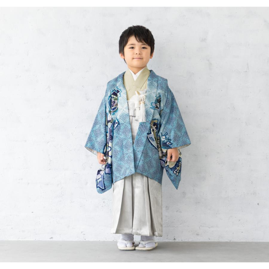 SOUBIEN（創美苑） 七五三 着物 5歳 販売 五歳 袴セット 羽織 半襦袢