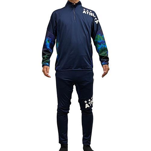 ATHLETA（アスレタ） トレーニングハーフZIPジャージ 上下セット
