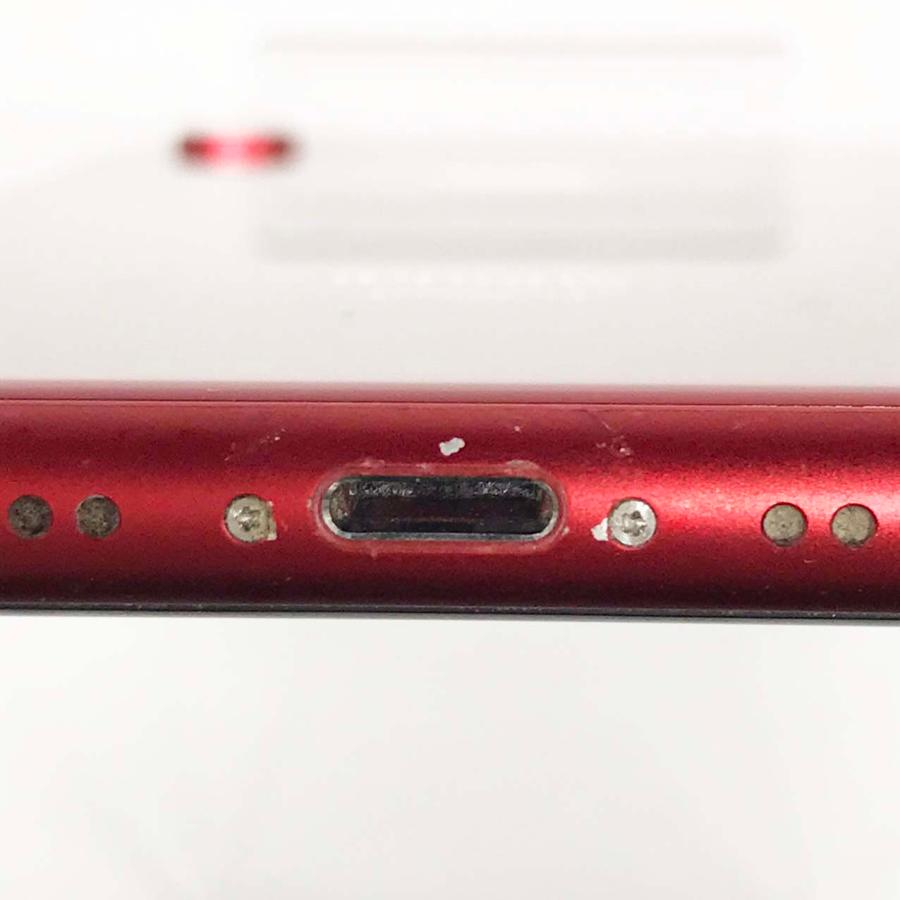 iPhone XR 中古Cランク 128GB レッド バッテリー最大容量84% SIMロック