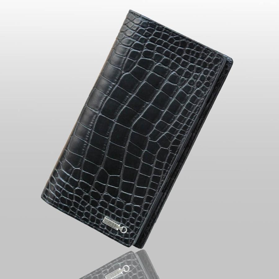 ZILLI (ジリー) ／ 長財布 アリゲーターレザー ワニ革 カーフレザー