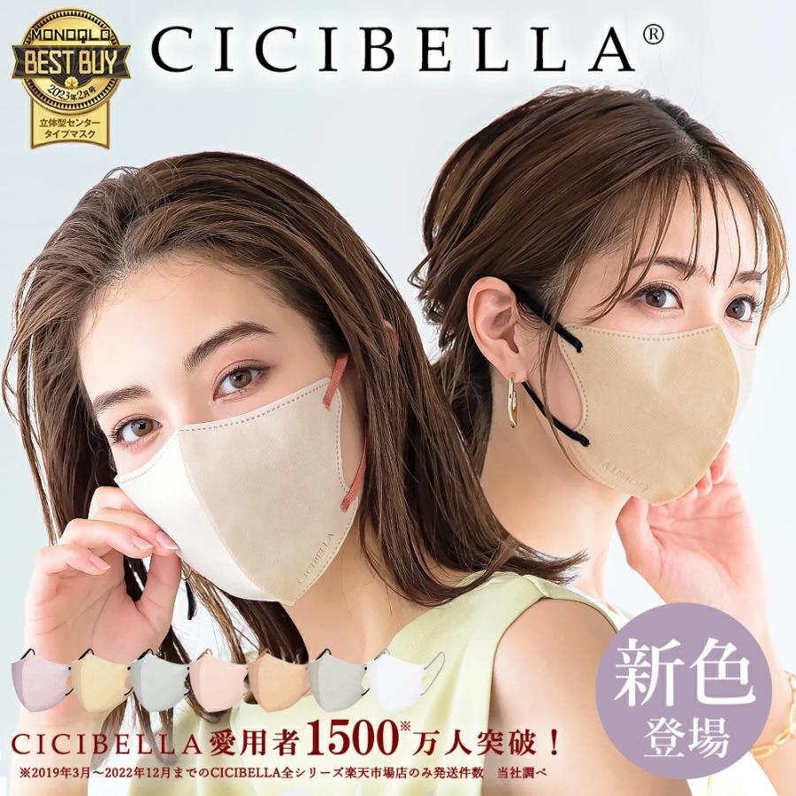 期間限定クーポンで198円】CICIBELLA シシベラマスク 3Dマスク 立体