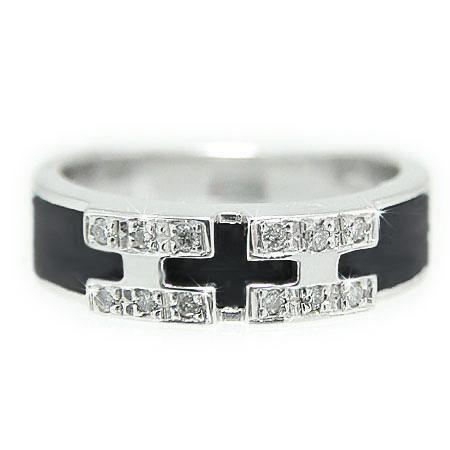 リング ペアリング PT900プラチナ 指輪 ペア オニキス ダイヤモンド