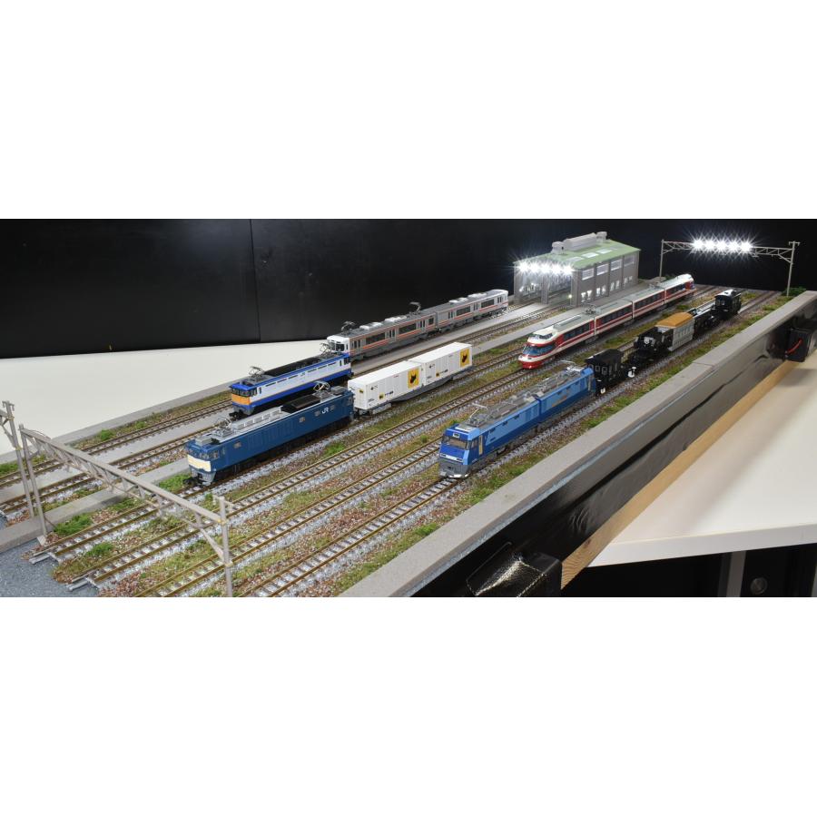 トミックス 鉄道模型 ジオラマ 展示台 Nゲージ用(6線路)複線機関庫＆4