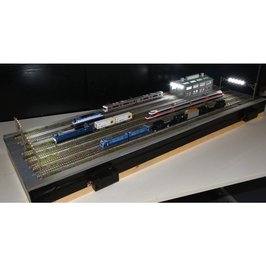 トミックス 鉄道模型 ジオラマ 展示台 Nゲージ用(6線路)複線機関庫＆4