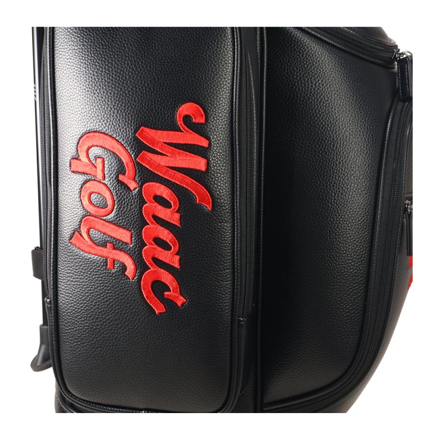 WAAC ワック ゴルフ キャディバッグ スタンド型 5分割 9型 46インチ