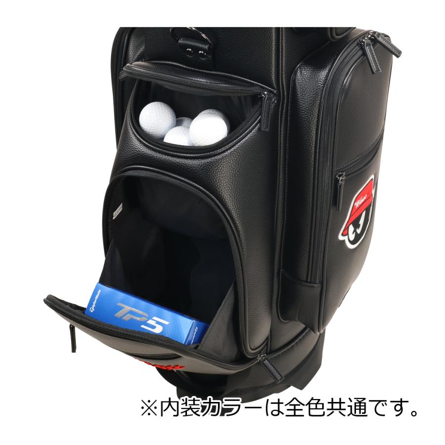 WAAC ワック ゴルフ キャディバッグ スタンド型 5分割 9型 46インチ