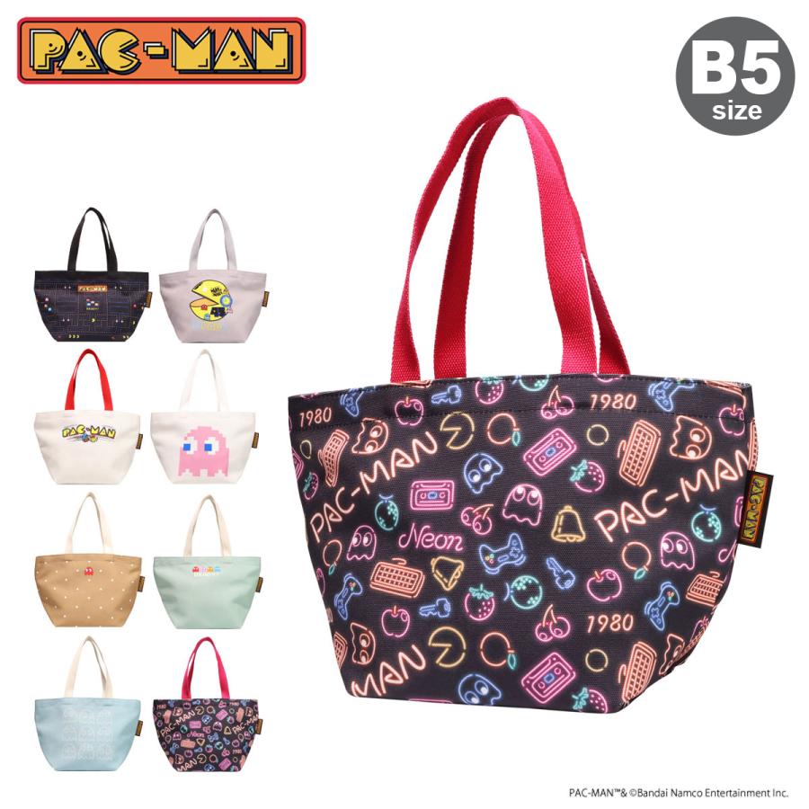 パックマン トートバッグ ランチバッグ B5 横型 メンズ レディース
