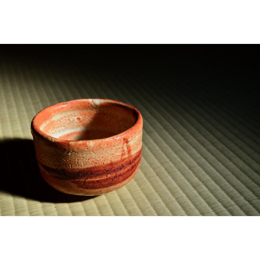 茶碗 茶道具 藤原 敬介（恭介） 作 備前志野 : 茶道具専門店 (有)菊池