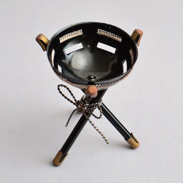 蓋置 茶道具 金谷浄雲 作 銅製篝火蓋置 : 茶道具専門店 (有)菊池商店