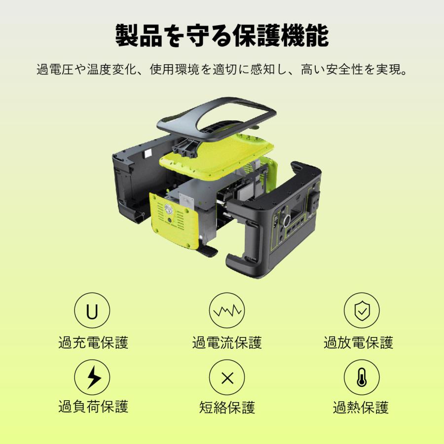 公式】 M-WORKS ポータブル電源 大容量 15000mAh/540Wh 家庭用 蓄電池