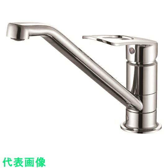 □SANEI シングルワンホール混合栓 〔品番:K87111ETJVZ-13