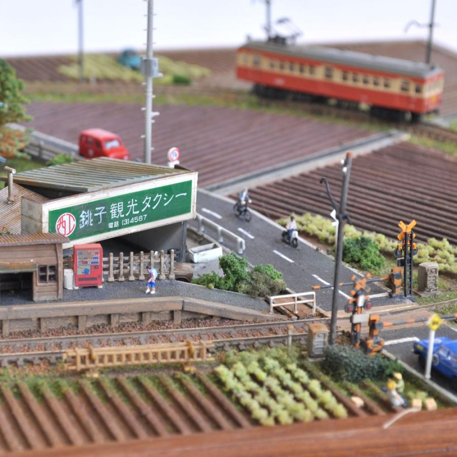 銚子電鉄」 Nゲージ 小型レイアウト ：西村慶明 塗装済完成品 1/150