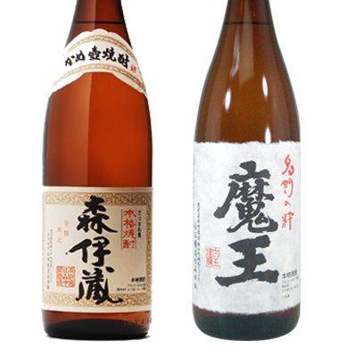 森伊蔵 地域別 送料無料 1800ml＋魔王 1800ml 合計2本セット 芋焼酎 お