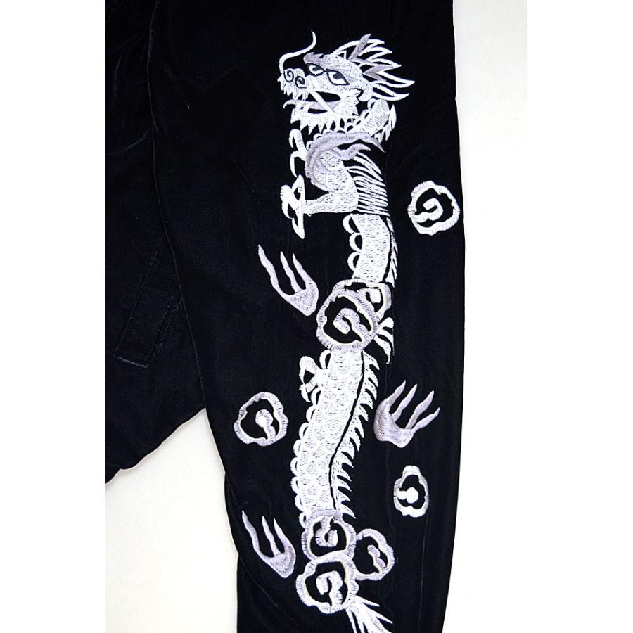 虎別珍スカジャン 朧 9043833 おぼろ 和柄 和風 ベロア スーベニア