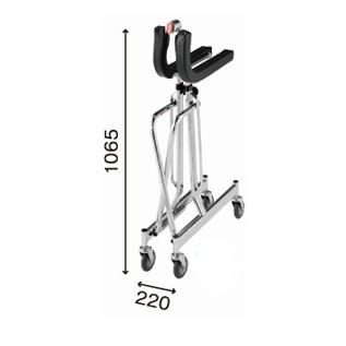 星光医療器製作所) アルコーDX デラックス 歩行器 歩行車 長身向け