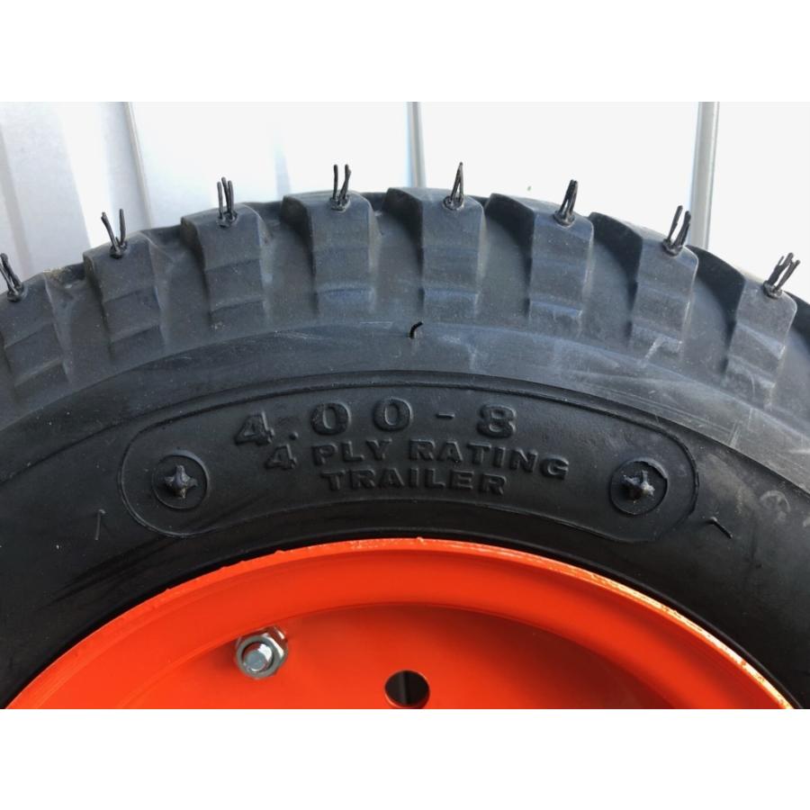 BRIDGESTONE（ブリヂストン） 2本 4.00-8 ハブ車 トレーラー 台車