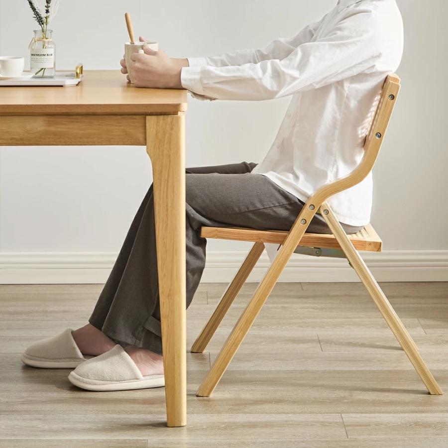 ダイニングチェア 折りたたみ椅子 ラタンチェア 1脚 7,710円〜 1年保証