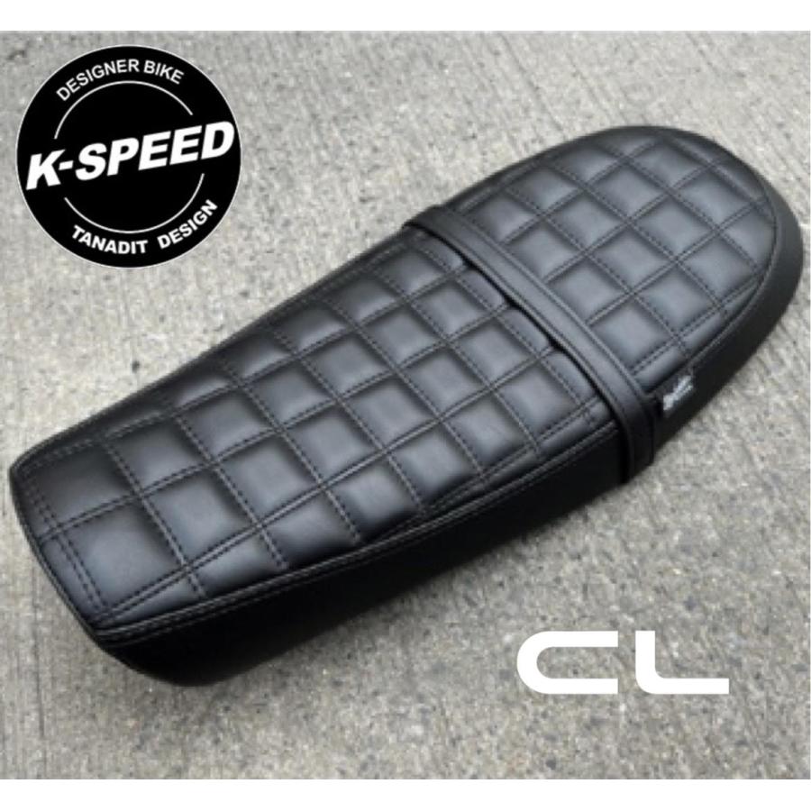 K-SPEED Diabolus CL13 カスタムシート Straight Pattern for Honda