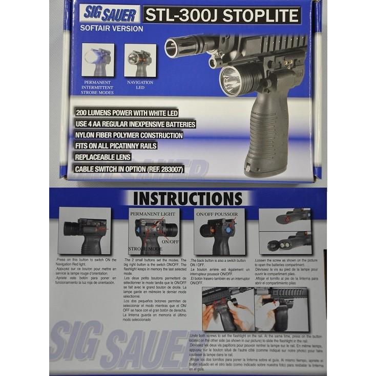 SIG SAUER バーティカル フォアグリップ STL-300J STOPLITE エアガン用