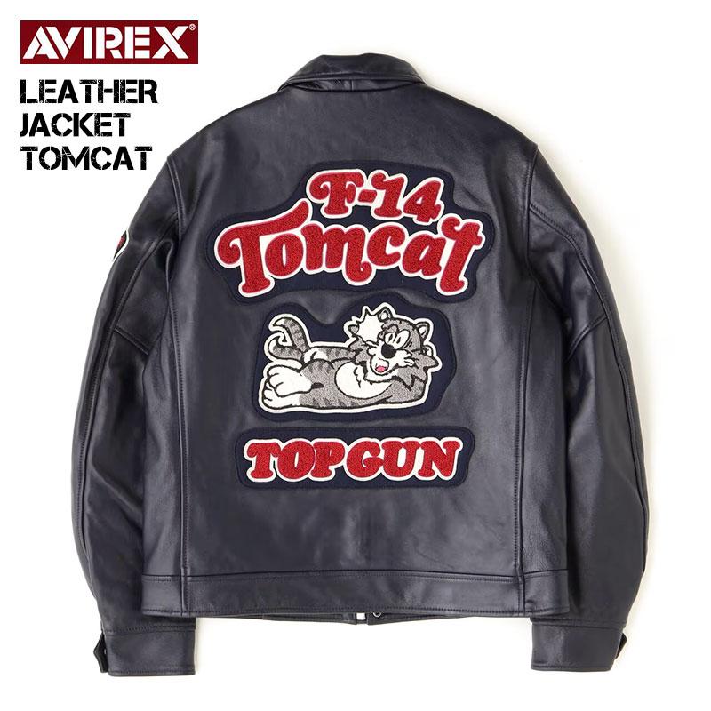 AVIREX（アヴィレックス） アビレックス LEATHER JACKET TOMCAT レザー