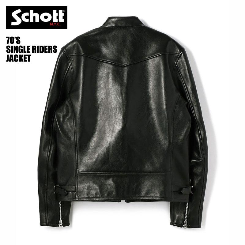 Schott N.Y.C（ショット） Schott レザージャケット 70's SINGLE