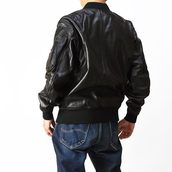 AVIREX（アヴィレックス） アビレックス シープスキン レザー MA-1