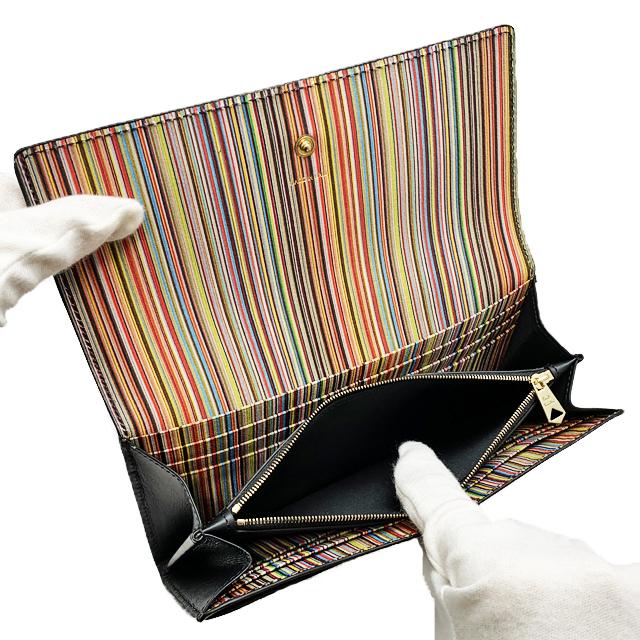Paul Smith（ポール・スミス） 長財布 M1A 4608X BMULTI 79 BLACK