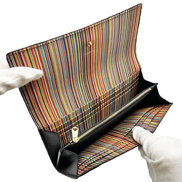 Paul Smith（ポール・スミス） 長財布 M1A 4608X BMULTI 79 BLACK