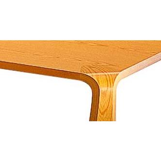 天童木工 曲げ木モダンテーブル/座卓 乾 三郎 ケヤキ天然杢 150巾 日本